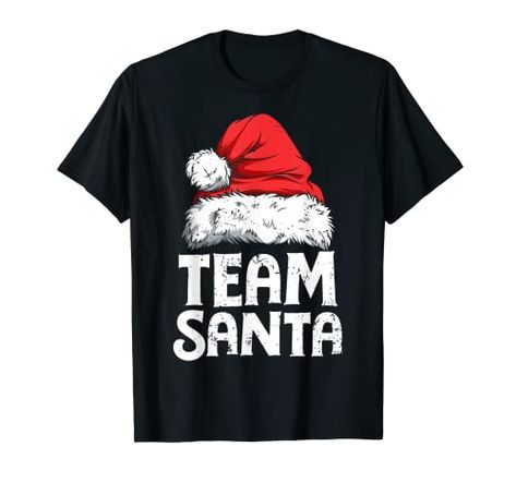 TEAM SANTA CHRISTMAS SQUAD Christmas Shirt Boys, Family Matching Pajamas, Pajama Outfits, Pajamas Gift, Santa Shirts, Matching Pajamas, Graphic Apparel, Boys Pajamas, Christmas 2019