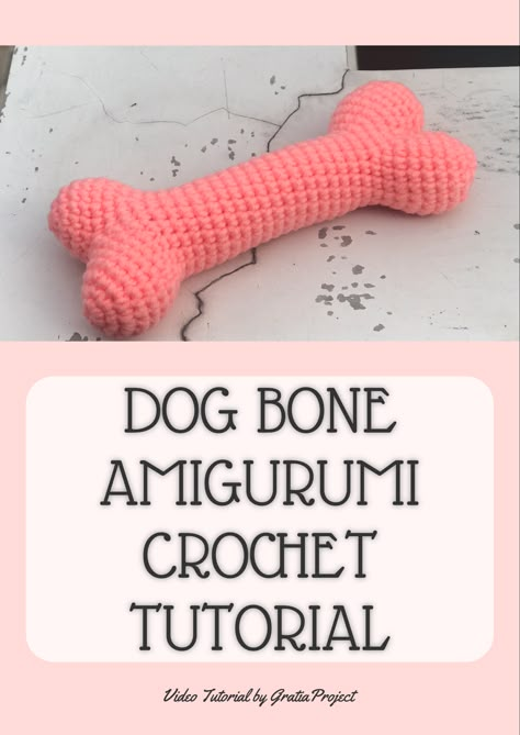 Dog Toy Crochet Pattern Free, Dog Bone Crochet Pattern, Dog Bone Crochet Pattern Free, Crochet Toys For Dogs Free Pattern, Crochet Dog Projects, Knitted Dog Toys Free Pattern, Dog Toy Crochet Pattern, Free Crochet Dog Toy Patterns, Crochet Dog Bone Pattern Free