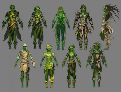 Guild Wars 2 - sylvari clothing Seelie Court, Plant Monster, Plant People, Guild Wars 2, Guild Wars, Fantasy Armor, Game Character Design, Armor Concept, Character Ideas