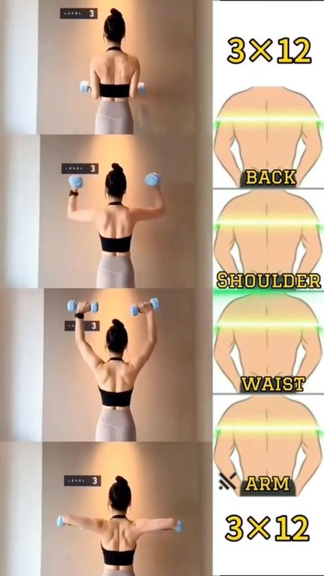 Back Workout At Home, Back Workout Women, Lower Back Exercises, Lose 50 Pounds, Back Exercises, Back Workout, Upper Body Workout, Health And Fitness Tips, Lose Belly