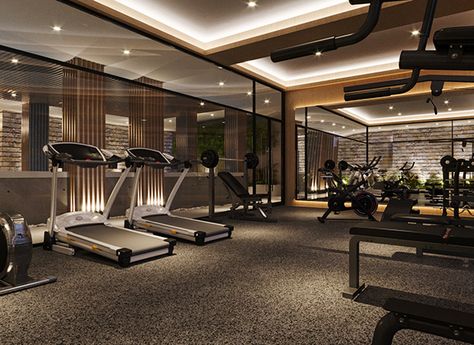 Home Gym Design Luxury, Luxury Home Gym, Dream Home Gym, Gym Design Interior, Luxury Gym, Desain Pantry, Gym Room At Home, Gym Interior, Home Gym Decor