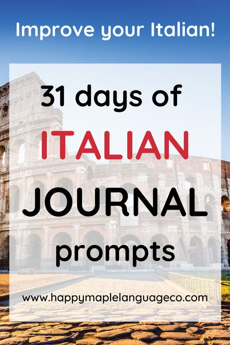 Italian Phrases For Travelers, Italian Activities, Italian Writing, Italian Books, Italian Songs, Grammar Workbook, Language Journal, Language Practice, Activities For Teachers