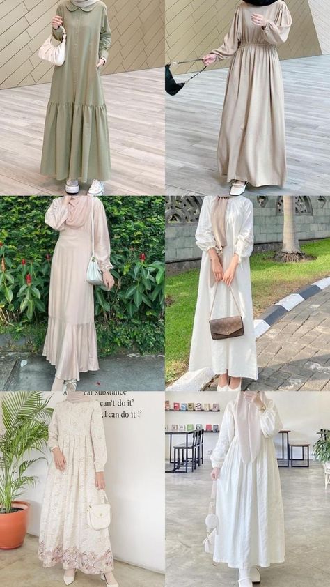 Mix And Match Outfits Hijab, Muslimah Fashion Casual, Fesyen Islam, Islamic Fashion Dresses, Rok Outfit, Outfit Hijab Casual, Muslimah Outfit, Hijab Style Tutorial, Modern Hijab Fashion