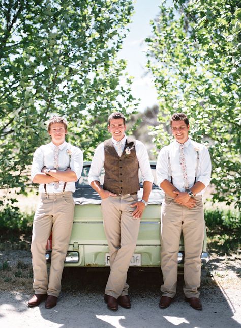 Groom in Vest | photography by http://featherandstone.com.au/ Groom Vest, Groomsmen Outfit, Country Bride, Mens Wedding Attire, Groomsmen Outfits, Australian Wedding, Groom Looks, Wedding Groomsmen, Groom Wear