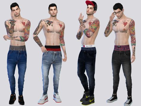 Sims 4 Saggy Jeans Cc Male, Sims 4 Cc Clothes Jeans Men, Sims 4 Men Clothing Jeans, Sims 4 Cc Urban Male Jeans, Sims 4 Cc Male Sagging Pants, Sims 4 Sagging Pants, Sims 4 Male Jeans Cc, Male Sims, Sims 4 Men Clothing