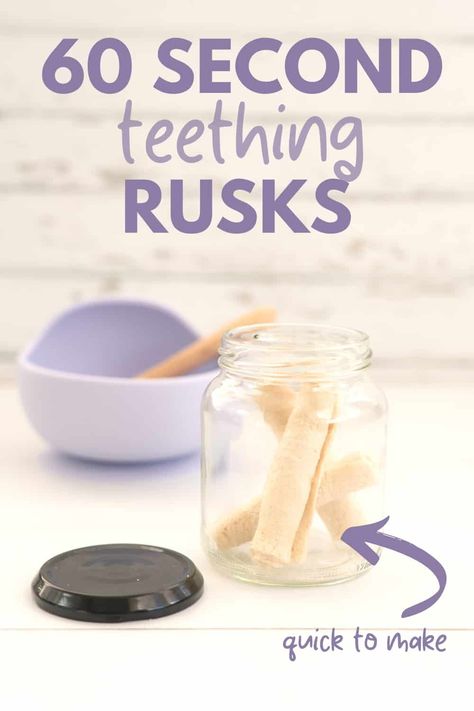 Baby Teething Biscuits, Teething Cookies, Low Sodium Bread, Rusk Recipe, Teething Biscuits, Teething Remedies, Diy Teething, Weaning Recipes, Baby Foods