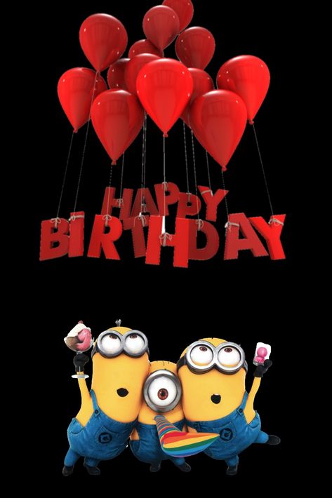 Minions Singing, Happy Birthday Pics, Niece Birthday Wishes, Post Wallpaper, Happy Birthday Minions, Minion Memes, Funny Happy Birthday Wishes, Grandpa Birthday, Minions Wallpaper