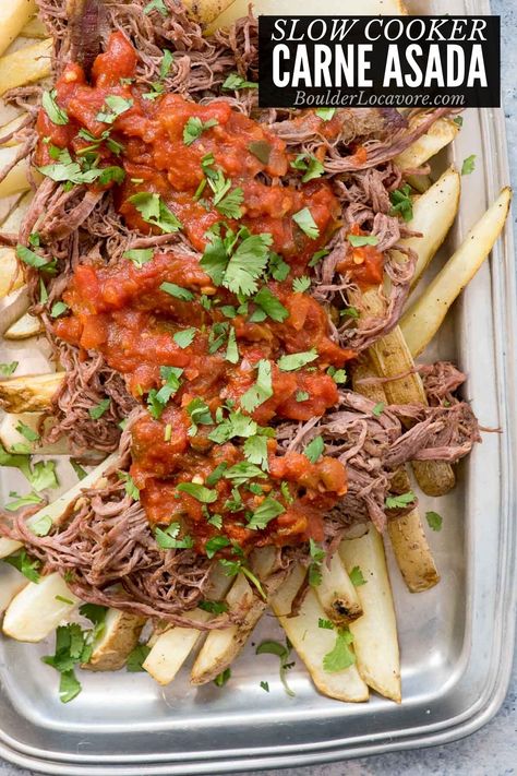 Street Tacos Carne Asada, Carne Asada Slow Cooker, Slow Cooker Carne Asada, Best Carne Asada Recipe, Tacos Carne Asada, Carne Asada Nachos, Asada Nachos, Carne Asada Recipe, Summer Slow Cooker Recipes