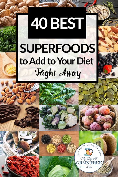 40+ Best Superfoods to Add to Your Diet Right Away Best Superfoods, Grain Free Bread, Swirl Bread, Superfood Supplements, Cinnamon Swirl Bread, Swirled Bread, Cinnamon Swirl, Fatty Fish, Food Is Fuel