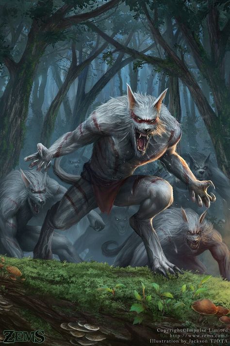 Magical Wolf, Online Card, Wolf Artwork, Werewolf Art, Vampires And Werewolves, Kaiju Monsters, United We Stand, A Wolf, Fantasy Rpg