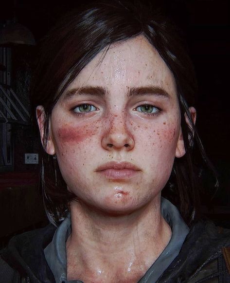 Ellie The Last Of Us Makeup, Ellie Makeup The Last Of Us, Ellie Williams Cosplay Makeup, Ellie Williams Makeup Tutorial, Ellie Williams Makeup, The Last Of Us Makeup, Ellie Cosplay, Eyebrow Slits, Baby Momma