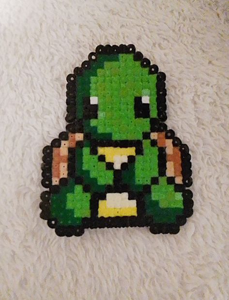 Hama Beads Turtle, Turtle Pixel Art, Cute Turtle, Beads Ideas, Melty Beads, Cute Turtles, Bead Ideas, Perler Bead Patterns, Bead Patterns