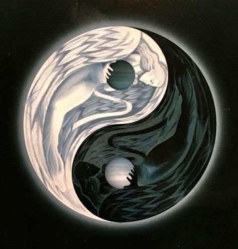 Angel Yin Yang Yin Yang Wallpaper, Wallpaper 2024, Next Tattoo, Celebrity Tattoos, Wallpaper Collection, Ying Yang, Yin Yang, Angel, Tattoos