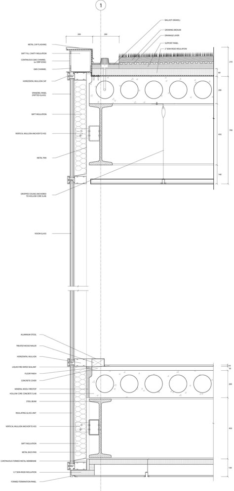 Technical Architecture, Construction Details Architecture, Wall Section Detail, Curtain Wall Detail, Bath Luxury, Glass Curtain Wall, Luxury Curtains, Architectural Section, Curtain Wall