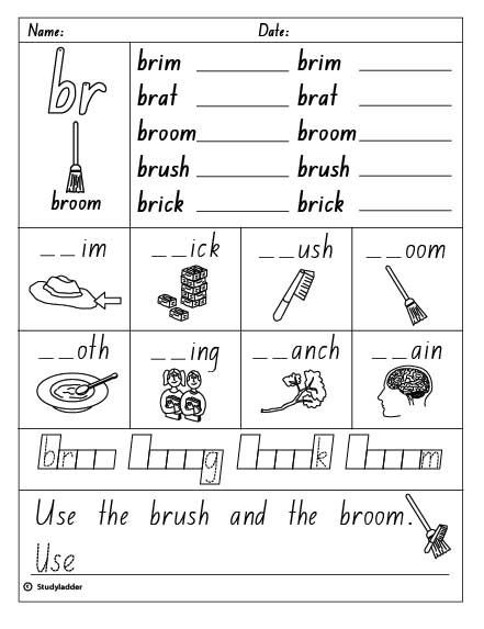 Vowel Digraph "ur" - Studyladder Interactive Learning Games 6CF Grade 1 Phonics, Homeschool Worksheets Free, Vowel Teams Worksheets, Consonant Blends Worksheets, Phonics Worksheets Free, Blends Activities, Cvc Words Kindergarten, Blends Worksheets, Learning Phonics