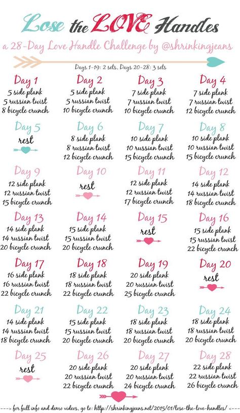 Love Handles Challenge, Muffin Top Challenge, Handle Workout, Workout Morning, Workout Fat Burning, Fit Girls Guide, Pilates Videos, Love Handle Workout, 30 Day Fitness