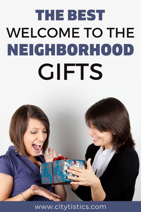 The Best Welcome to the Neighborhood Gifts Small Welcome Gifts For Neighbors, Welcome To The Neighborhood Gift Ideas, Welcome Gift For New Neighbors, New To The Neighborhood Ideas, Welcome Neighbor Gift Ideas, New Neighbor Welcome Gift, Welcome To The Neighborhood Gift, Open House Gift, Welcome New Neighbors