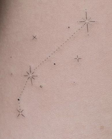 Orion Belt Constellation Tattoo, Orions Belt Tattoo Stars, Orion’s Belt Constellation Tattoo, Aries Tattoo Star Constellations, Aries Zodiac Tattoos Constellation, Hercules Constellation Tattoo, Southern Cross Constellation Tattoo, Delicate Constellation Tattoo, Aries Tattoo Constellation Stars