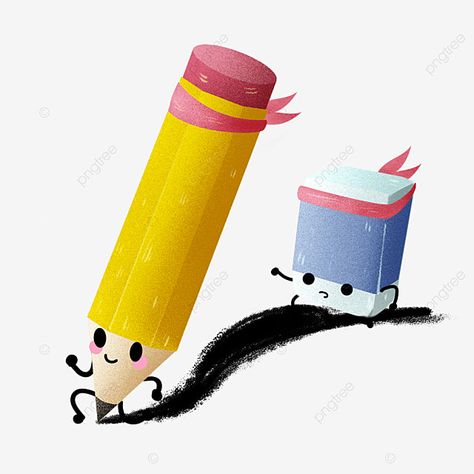 hand painted,pencil,rubber,race,cartoon,stationery,cartoon hand drawn,hand clipart,pencil clipart,running clipart,cartoon clipart,drawn clipart,eraser clipart,race clipart,image clipart Pencil And Eraser Cartoon, Running Clipart, Pencil Animation, Eraser Drawing, Pencil And Eraser, Pencil Clipart, Lipstick Packaging, Running Cartoon, Pencil With Eraser