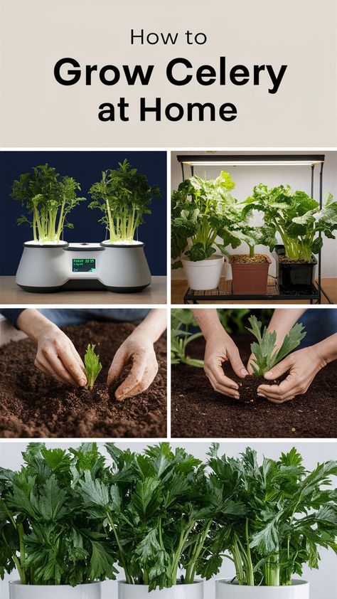 Want to grow fresh, crunchy celery at home? 🌿 Our easy guide covers everything you need to know, from seed starting to caring for your plants indoors. With the right light, water, and care, you’ll enjoy homegrown celery for soups, salads, and snacks all year round! Perfect for small spaces or your sunny windowsill. #SmartPlantStore #GrowCelery #IndoorGardening #HealthyLiving #HomeGrown How To Grow Celery, Grow Celery, Growing Celery, Right Light, Light Water, Leafy Greens, Seed Starting, Home A, How To Grow