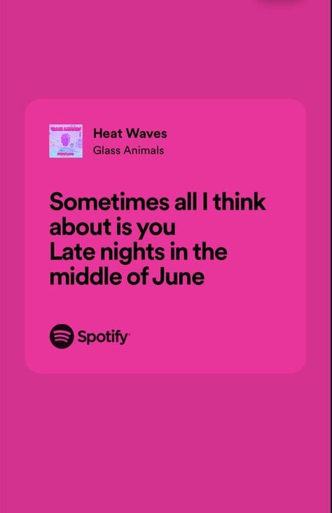 Heat Waves Song, Heat Waves Lyrics, Bts Craft, Waves Lyrics, Waves Song, Ig Gif, Instagram Symbols, Heat Waves, Fav Music