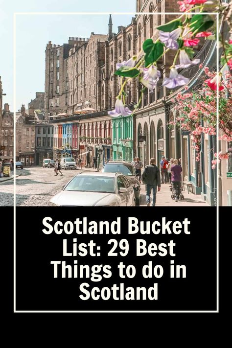 Embark on a journey through Scotland with our comprehensive bucket list, featuring a collection of must-see destinations and must-do experiences. From the dramatic scenery of Glencoe to the cultural vibrancy of Glasgow's art scene, and the serene beaches of the Outer Hebrides, our guide to the essential things to do in Scotland will ensure your trip is filled with memorable moments. Scotland Bucket List, Things To Do In Scotland, Scotland Vacation, Outer Hebrides, Glasgow Scotland, Scotland Travel, Rolling Hills, Dundee, Scottish Highlands