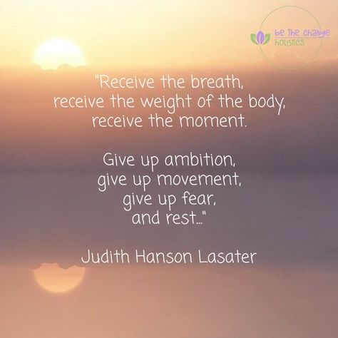 A reminder to Rest from one of the founders of Restorative Yoga as we know it today - the great Judith Hanson Lasater 🙏 Savasana Quotes, Yoga Words, Yoga Thoughts, Class Quotes, Chakra Affirmations, Restorative Yoga, Yoga Quotes, Yoga Class, Thoughts Quotes