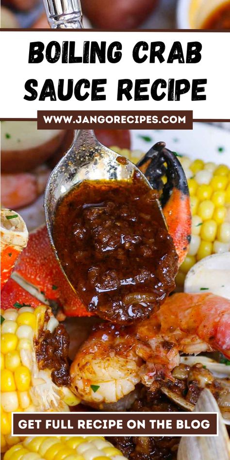 Crab Boil Sauce Spicy, Boiling Crab Recipe, Hook And Reel Seafood Sauce Recipe, Seafood Boil Recipes Sauces, Crab Boil Sauce, Kickin Crab Sauce Recipe, Seafood Boil Sauce Recipe, Red Crab Juicy Seafood Sauce Recipe, Juicy Crab Sauce Recipe