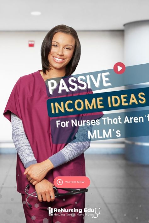 Nurse Career, Nurse Entrepreneur, Nurse Practitioner Student, Family Nurse Practitioner, Healthcare Business, Start Online Business, Becoming A Nurse, Passive Income Ideas, New Nurse