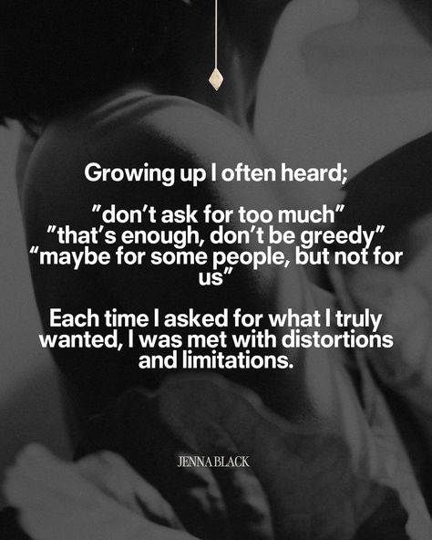 Growing up I often heard; ⠀⠀⠀⠀⠀⠀⠀⠀⠀ “don’t ask for too much” “that’s enough, don’t be greedy” “maybe for some people, but not for us” ⠀⠀⠀⠀⠀⠀⠀⠀⠀ Each time I asked for what I truly wanted, I was met with distortions and limitations. ⠀⠀⠀⠀⠀⠀⠀⠀⠀ Lines of scarcity woven through my lineage...until someone came along and chose to break the chain. ⠀⠀⠀⠀⠀⠀⠀⠀⠀ 🔥That someone was me.  ⠀⠀⠀⠀⠀⠀⠀⠀⠀ Why would I deny my limitless nature and my highest desires, when I am here to experience it ALL? ⠀⠀⠀⠀⠀⠀⠀⠀⠀ I dro... Break The Chain, I Am Here, Broken Chain, Some People, Too Much, Growing Up, Chain, Nature