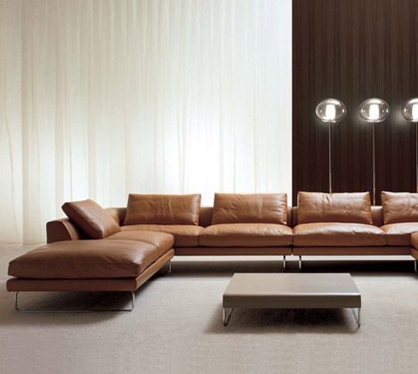 Resource Furniture Ny Shopping, Italian Sofa Designs, Leather Couches, Leather Couches Living Room, Leather Modular Sofa, City Loft, Modular Sofa Design, Leather Sofa Living Room, Leather Sectional Sofas