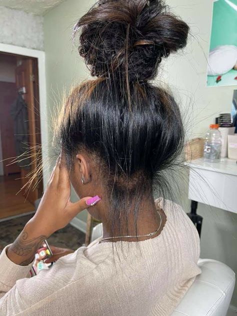 Microlinks Black Hair, Skunk Strip, Skunk Stripe, Quick Weave Hairstyles, Dyed Natural Hair, Protective Hairstyles Braids, Natural Hair Styles Easy, Dope Hairstyles, Hair Ponytail Styles