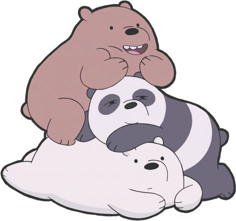 We Bare Bears Sleeping, Sleep Clipart, Bears Sleeping, Transparent Clipart, We Bear, We Bare Bears, Bare Bears, Pin It, Cartoon Network