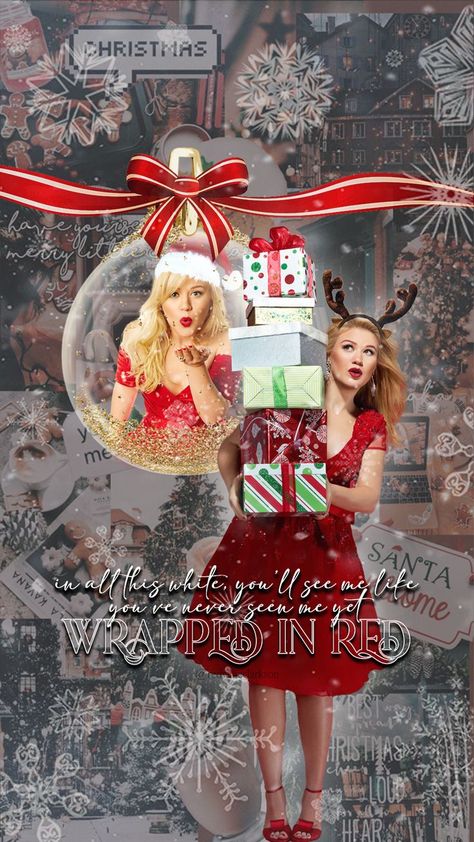 Kelly Clarkson Christmas Wallpaper/Lockscreen Kelly Clarkson Christmas, Lockscreen Christmas, Aesthetic Wallpaper Lockscreen, Aesthetic Lockscreen, Guitar Stuff, Kelly Clarkson, Red Wallpaper, Carrie Underwood, Christmas Music