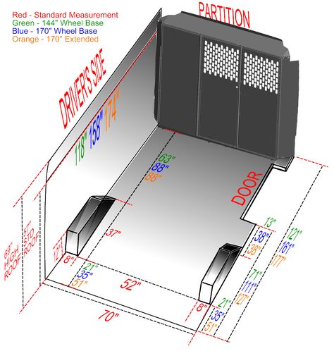 Mercedes Sprinter Van Dimensions Mercedes Sprinter Interior, Van Dimensions, Sprinter Interior, Ford Transit Conversion, Mercedes Sprinter Van, Mercedes Sprinter Camper, Custom Camper Vans, Sprinter Conversion, Diy Campervan