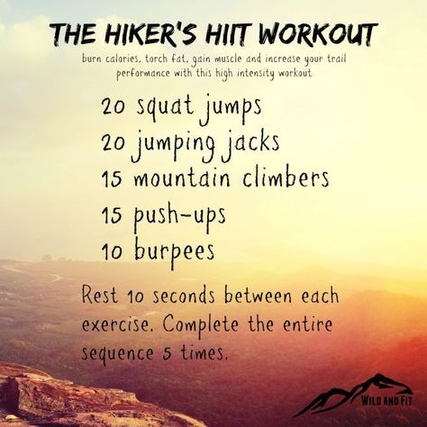 Need a quick workout before hitting the trails? Here's an exercise routine that will certainly get you up and going for your hiking trip! #hike #hikes #hikes #hiking #hikingtrip #hikelife #warmup Interval Training Workout, Hiking Training, Hiking Workout, No Gym, Major Muscles, High Intensity Workout, Hiking Tips, High Intensity Interval Training, Go Hiking