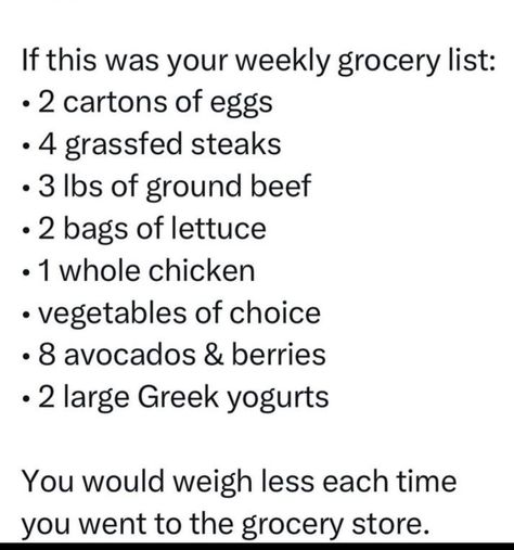 Grocery List Healthy, Notes Iphone, Clean Eating Grocery List, Healthy High Protein Meals, Healthy Groceries, Healthy Food Motivation, Healthy Lifestyle Food, Calorie Deficit, What To Eat