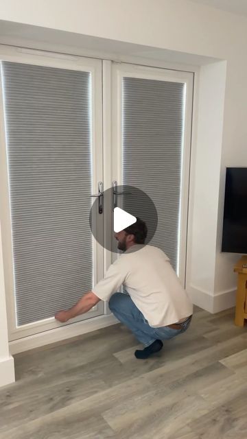 blindsbypost on Instagram: "The best blinds for French doors 😎 ⁠ ⁠ Perfect Fit blinds are one of the best blind options for French doors. These blinds can be installed within minutes by simply clipping them into your UPVC doors. Not only are these blinds super easy to install but they stay with your doors meaning no flapping or damage when the doors are open! ⁠ ⁠ #hometrends2023 #frenchdoors #fyp #nodrillblinds #easvhomehacks #hometransformation #perfectfitblinds #windowblinds #homedecor #homestyle #homesofinstagram #patiodoors" Blinds For French Doors, Patio Door Blinds, Best Blinds, Diy Mudroom Bench, Terrace Decor, Small Balcony Design, Living Room Designs Small Spaces, Balcony Ideas Apartment Indian, Kitchen Decor Apartment