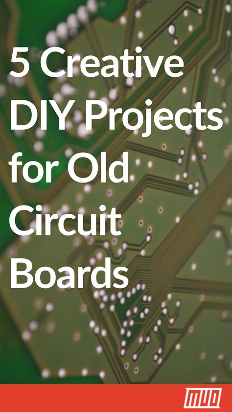 5 Creative DIY Projects for Old Circuit Boards  #Upcycle #DIY #Reuse #CuircuitBoard #Electronics Circuit Boards Art, Diy Electronic Circuit Projects, Diy Electronics Hacks, Electric Circuit Projects Ideas, Paper Circuits Projects, Metal Crafts Diy, Diy Electronics Projects, Circuit Board Art, Electronic Ideas