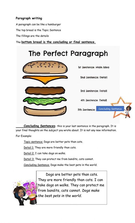 Paragraph writing online worksheet for std1. You can do the exercises online or download the worksheet as pdf. Paragraph Writing Format, Free Paragraph Writing Worksheets, Good Topic Sentences Paragraph Writing, Paragraph Writing Tips, Writing A Paragraph Worksheet, Single Paragraph Outline, How To Write Paragraphs, Paragraph Structure Worksheet, How To Write A Paragraph For Kids