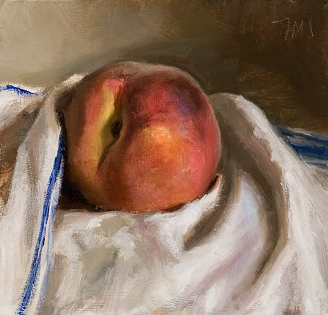 Postcard from Provence -- Julian Merrow Smith Still Life Fruit, Still Life Oil Painting, Fruit Painting, Daily Painting, Paintings I Love, Painting Still Life, Still Life Art, Roald Dahl, Painting Lessons