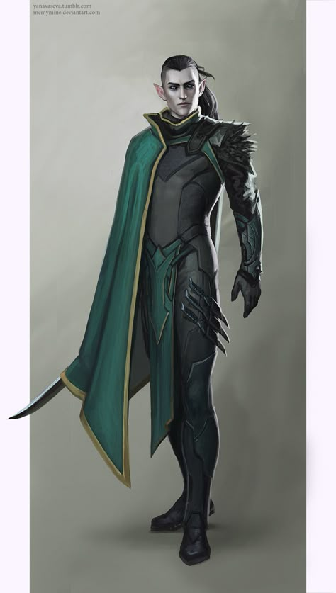 ArtStation - Stabri Killinov 5, Yana Vaseva Stabri Killinov, Heroic Fantasy, Dungeons And Dragons Characters, Dnd Art, Dark Elf, Fantasy Male, Fantasy Armor, Fantasy Warrior, Arte Fantasy