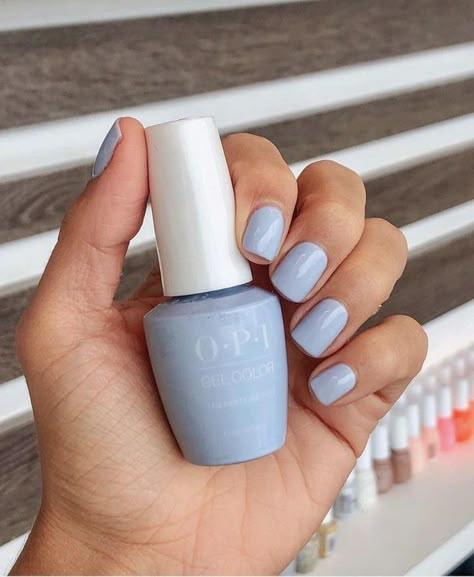 OPI on Instagram: “Honestly, this light, pale lilac is really you @thebeautyhunterblog⁠ 😋💅 #iamwhatiamethyst #opiobsessed #OPIGelColor #ColorIsTheAnswer⁠ ⁠…” Summer Opi Nail Colors, Fall Manicures, Gelish Nail Colours, Opi Gel Nails, Nail Shades, Opi Nail Colors, Pretty Nail Polish, Gel Colors, Fall Manicure