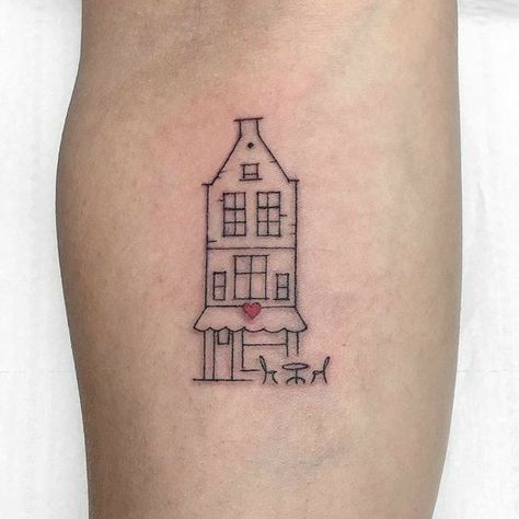 Amsterdam Tattoo Ideas, Europe Tattoos, Tattoo New York, Holiday Tattoos, Dutch Tattoo, Tattoo Doodle, Patch Sleeve, Ornamental Tattoos, Amsterdam Tattoo