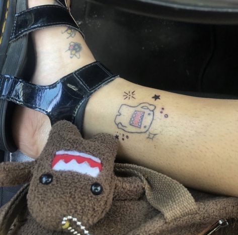 Domo Kun Tattoo, Paul Frank Tattoo, Smiski Tattoo, Domo Tattoo, Selfie Board, Swag Era, Domo Kun, Doll Tattoo, 2013 Swag Era