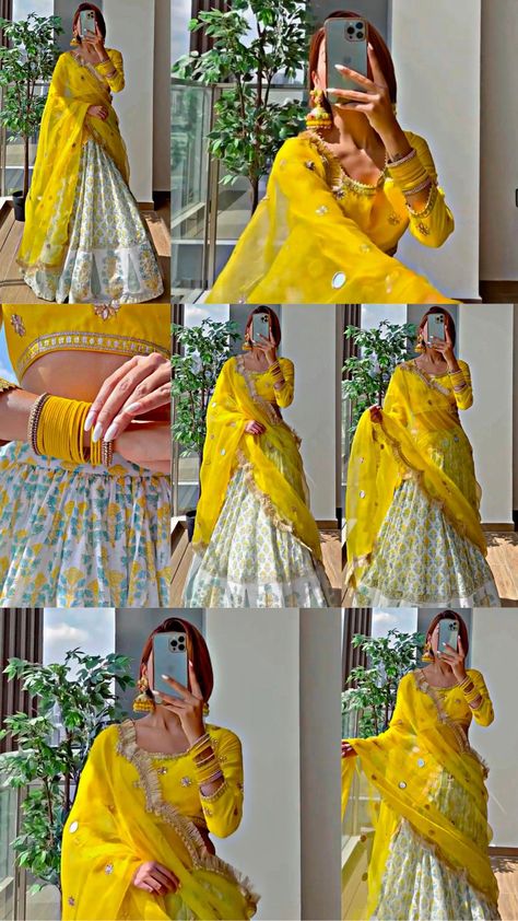 Traditional Dresses Pictures Idea, Poses For Indian Outfit At Home, Choli Poses For Women, Selfie Poses In Lehenga, Lehnga Photo Poses, Lahenga Photography Poses, Aesthetic Lengha Poses, Lehnga Poses At Home, Choli Pic Pose