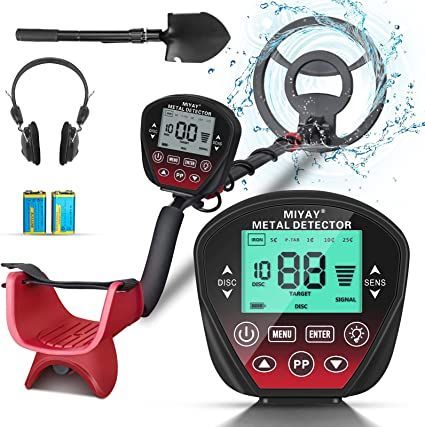 Professional Metal Detector for Adults, Gold Metal Detectors Lightweight with LCD Display, Pinpoint & Disc & Notch & All Metal 5 Modes, Set of Metal Detector, Battery Included Metal Detectors For Sale, Metal Detector Reviews, Metal Targets, Gold Detector, Metal Detectors, Metal Detecting, Metal Detector, Treasure Hunt, The Help