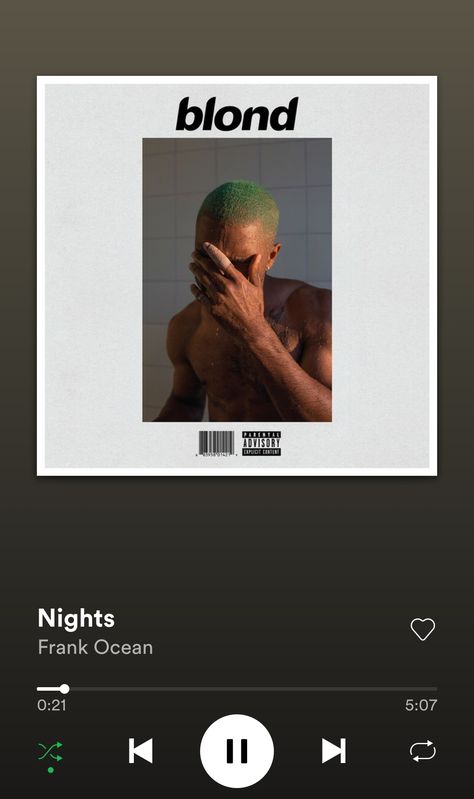 Nights Frank Ocean, Frank Ocean Poster, Ocean At Night, Best Song Ever, Cover Art Design, Christian Grey, Frank Ocean, Parental Advisory Explicit Content, Photo Diary