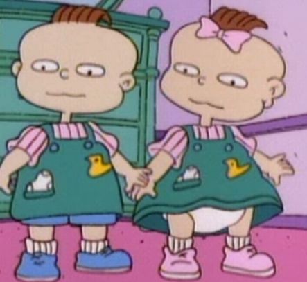 Phil and Lil Deville from "Rugrats" Phil And Lil Costume, Phil And Lil Rugrats, Rugrats Twins, Rugrats Costume, Kids Cartoon Shows, Twin Characters, Rugrats Characters, Rugrats Cartoon, Youtube Pic