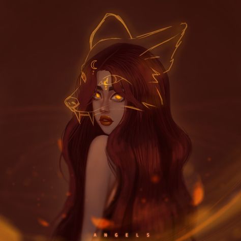 Shadow Of The Fox Fanart, 9 Tailed Fox Art Girl, Werefox Art, Fox Aesthetic Drawing, Fox Woman Art, Fox Girl Oc, Fox Human Hybrid, Fox Girl Character Design, Kitsune Art Character Design